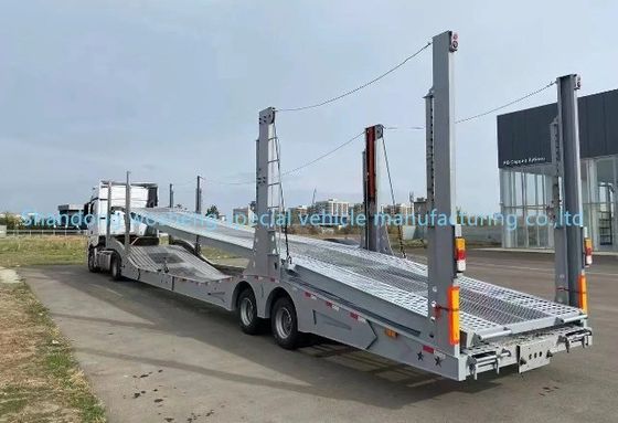 2 of 3 assen Hydraulische aanhangwagen Voor het vervoer van auto's