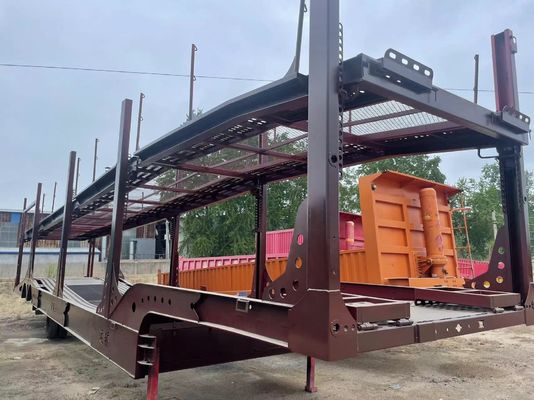 Vervoer 7 wagens auto half-aanhangwagen auto drager half-aanhangwagen Geen ABS-systeem Luchtvering