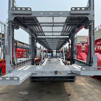 Vervoertrekkers sleepend dubbele dek Hydraulisch tillen SUV's Auto's Transportwagen Trucks Trailers
