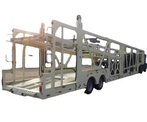 Vervoer van auto's Halve aanhangwagen 1 Eenheid Landingsgestel voor het vervoer van vrachtwagens
