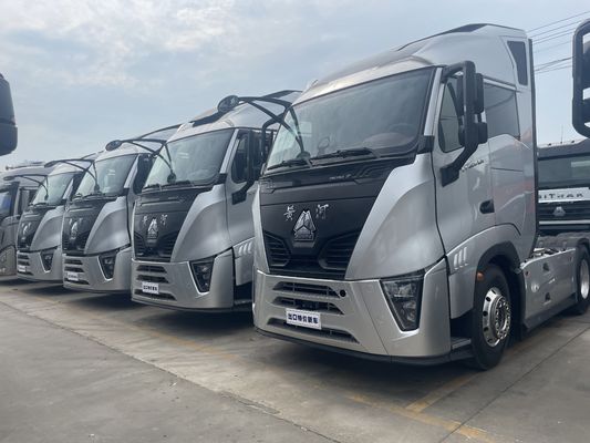 570 pk Sinotruk Huanghe X7 4X2 Euro 6 Luchtvering Automatische Transmissie Traktor Truck