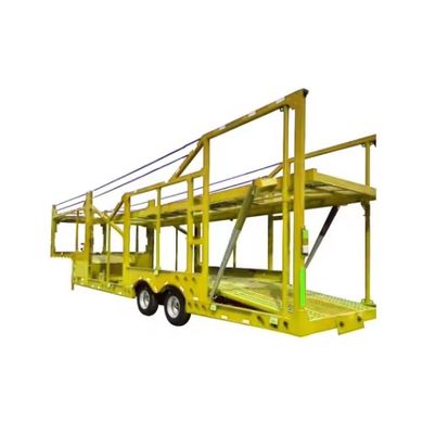 Maximaal laadvermogen 40 ton 2 assen Dubbele dekken 8 auto's / 6 auto's Capaciteit Auto SUV Transport trailer