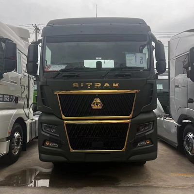 Gebruikte Sinotruk Sitrak C9H 6X4 540 pk rechtshandige man Euro6 Automatische tractor aanhangwagen