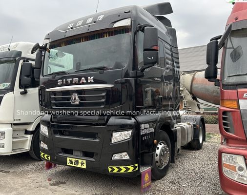 Steel Made Sinotruk Sitrak C7H 480 pk-540 pk 16 AMT Gear Diesel EURO 6 Tractor Truck Head 6x4 Tractor