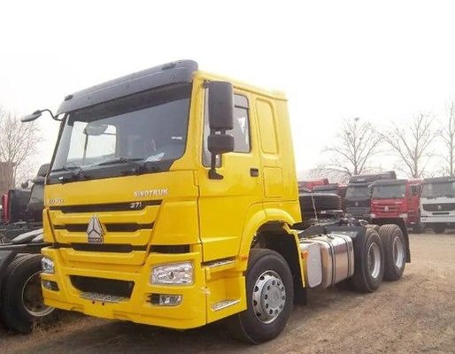 Segment Zware vrachtwagen Sinotruk Howo Gebruikte Dump Trailer Tractor Head 4x2 6x4 Euro 5/6