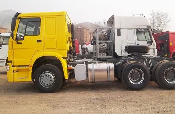 Segment Zware vrachtwagen Sinotruk Howo Gebruikte Dump Trailer Tractor Head 4x2 6x4 Euro 5/6