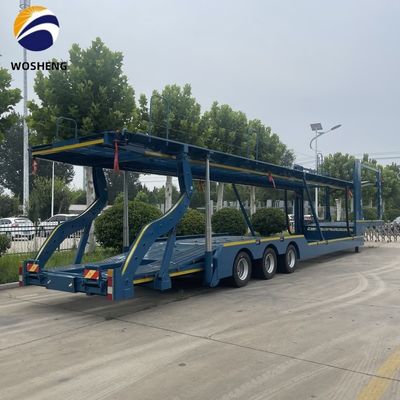 3 assen dubbelvloers auto-hauler semi-truck aanhangwagen voor SUV/ORV/CUV/MPV vervoer