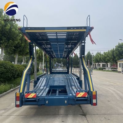 Hoge capaciteit dubbel verdiepings semi-truck aanhangwagen voor SUV ORV CUV MPV transport