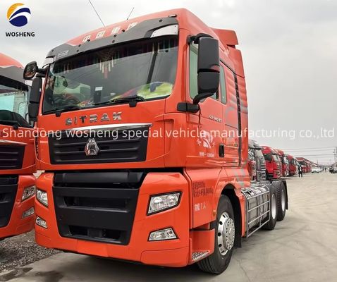 Links stuur Gebruikte Sinotruck Sitrak Traktor Trucks Met Luchtkamer Voor Uw Behoeften